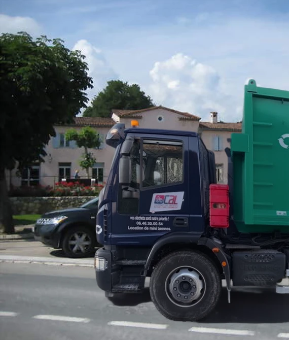 location benne gravat roquefort-les-pins